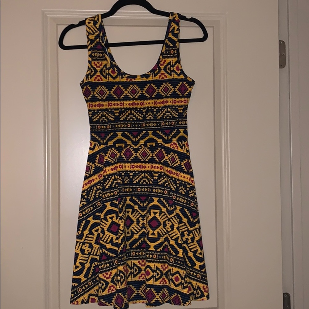 Santa Fe Print Sun Dress